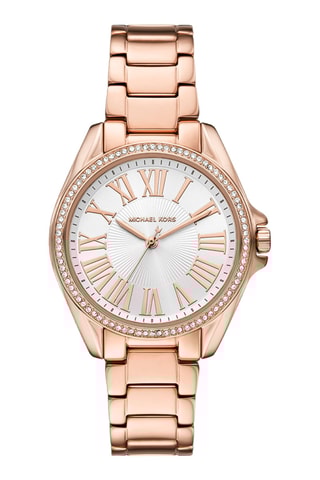 Montre à quartz en acier inoxydable - Doré