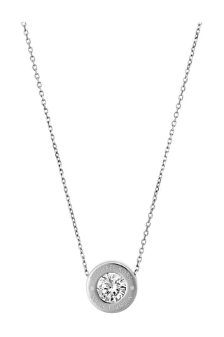Collier - Argent et zirconium