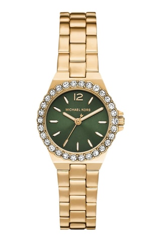 Montre à quartz en acier - Doré