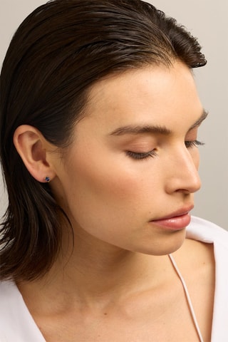 Puces - Or jaune 18 carats et saphir