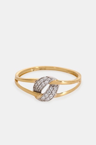 Bague - Or jaune 18 carats