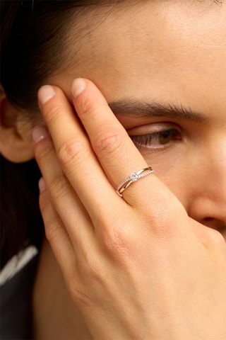 Bague - Or jaune 18 carats