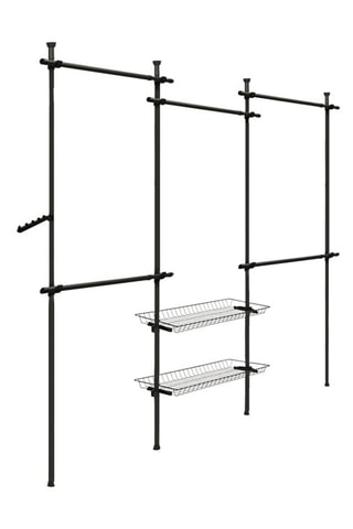 Penderie télescopique - 305 x 35 x 278 cm