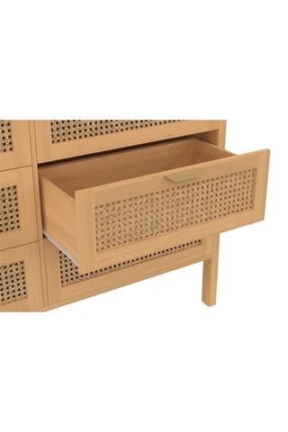 Commode 6 tiroirs Eve - 118 x 80 x 40 cm