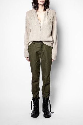 Pantalon droit - Kaki