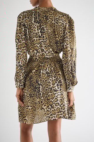 Robe - Marron clair et noir