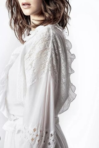 Robe longue - Blanc