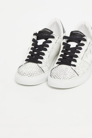 Baskets en cuir - Blanc