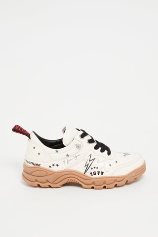 Baskets en cuir - Blanc