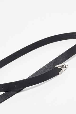 Ceinture en cuir - Noir