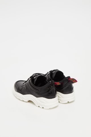 Baskets en cuir - Noir