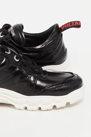 Baskets en cuir - Noir