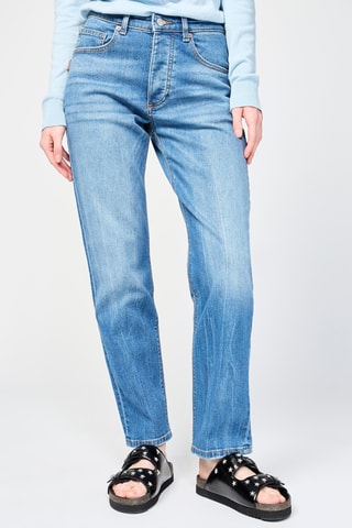 Jean taille haute - Bleu clair