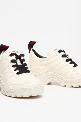 Baskets en cuir - Blanc