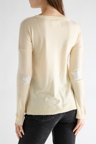 Pull en mérinos - Ecru