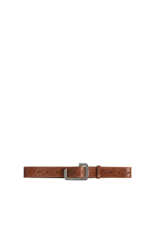 Ceinture en cuir - Marron