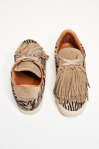 Baskets en nubuck - Taupe