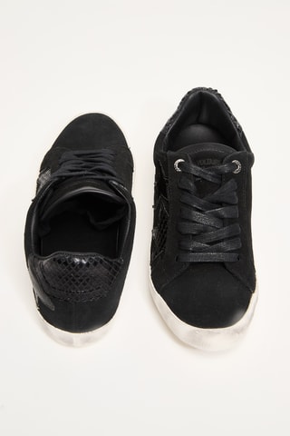 Baskets en cuir - Noir