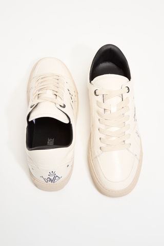 Baskets en cuir - Blanc