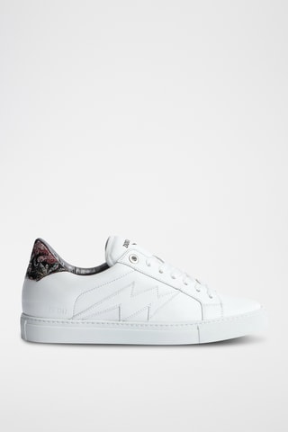 Baskets en cuir - Blanc