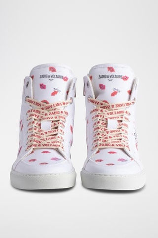 Baskets montantes - Blanc