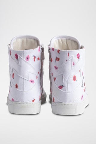 Baskets montantes - Blanc