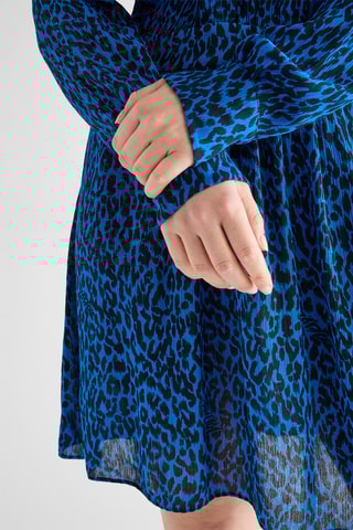 Robe patineuse - Bleu cobalt