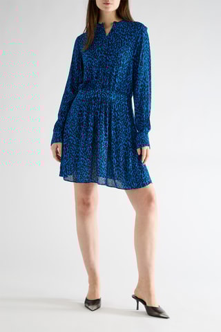 Robe patineuse - Bleu cobalt