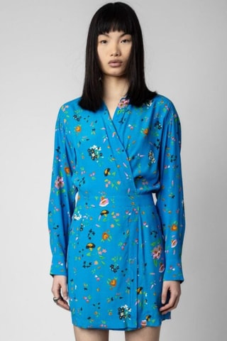 Robe portefeuille - Ciel