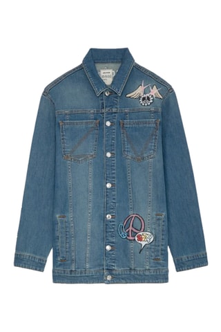 Veste en jean - Bleu marine