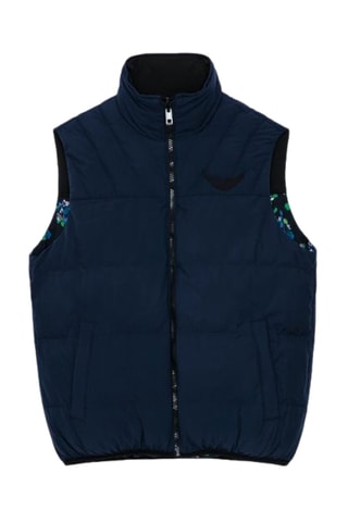 Doudoune réversible sans manches - Noir