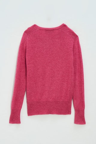 Pull en laine et mohair - Rose