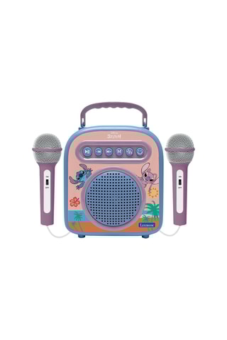 Enceinte sans fil Bluetooth avec micros Stitch et Angel Lilo et Stitch Disney - Dès 6 ans