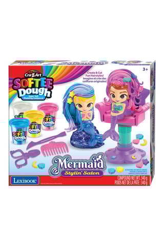 Coffret pâtes à modeler Salon de Coiffure pour Sirènes - 9 pièces - Dès 3 ans