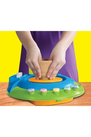 Coffret tour de Poterie Motorisé - 16 accessoires - Dès 5 ans