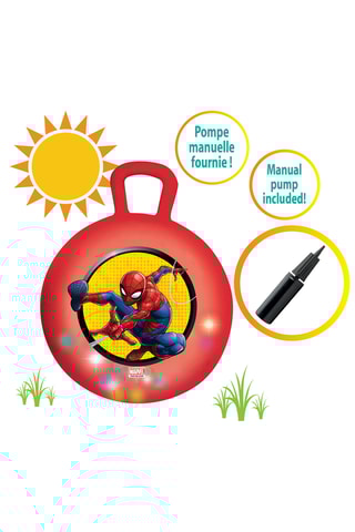 Balle sauteuse gonflable électronique Spider-Man Avengers Marvel - Dès 3 ans 