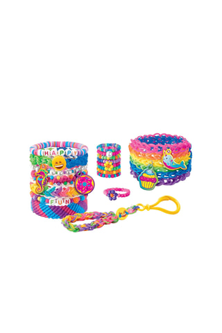 Kit de création de bracelets de l'amitié tout-en-un - Dès 8 ans