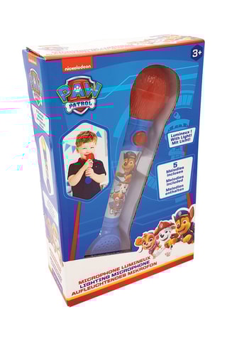 Microphone lumineux Pat' Patrouille -  Dès 3 ans