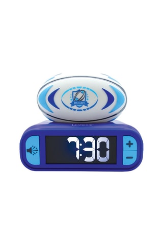 Réveil digital et veilleuse ballon de rugby - Dès 6 ans