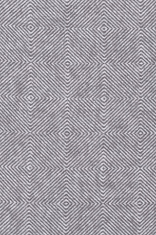 Plaid en flanelle de coton - Gris - 130 x 150 cm