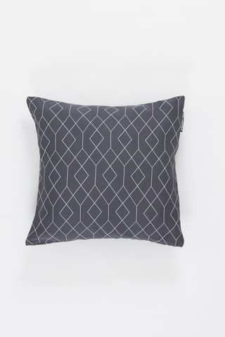 Coussin Geo - Noir et blanc -  45 x 45 cm