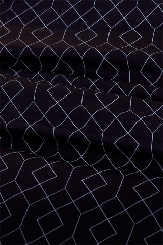 Coussin Geo - Noir et blanc - 35 x 55 cm