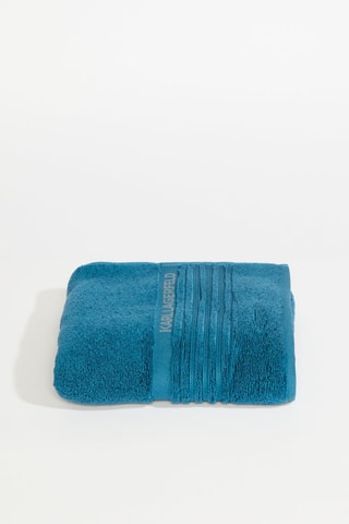 Serviette de toilette - Bleu - 50 x 100 cm