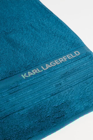 Serviette de toilette - Bleu - 50 x 100 cm