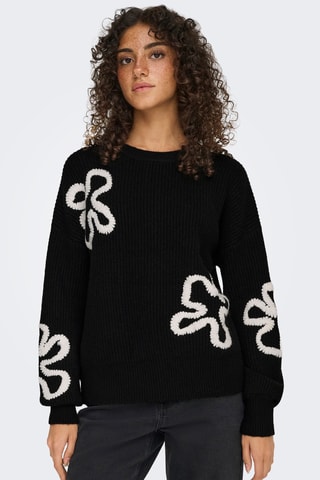Pull en coton biologique - Noir