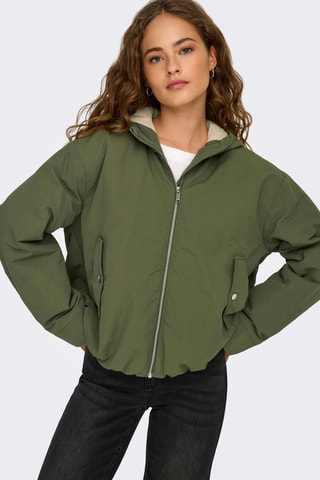 Veste à capuche - Kaki