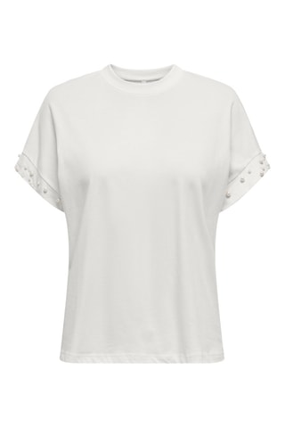 Top en coton biologique - Blanc