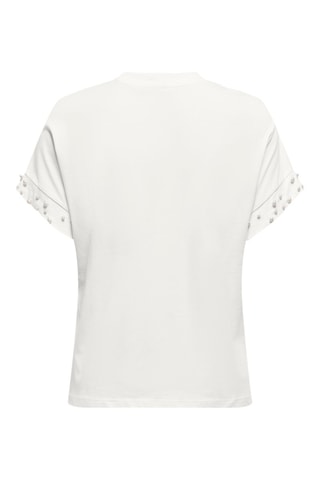 Top en coton biologique - Blanc