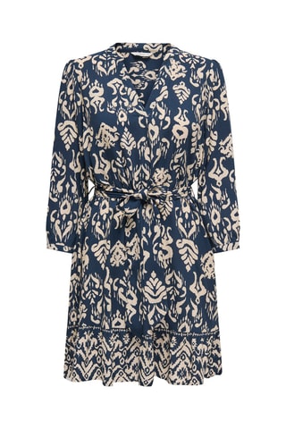 Robe courte regular - Bleu