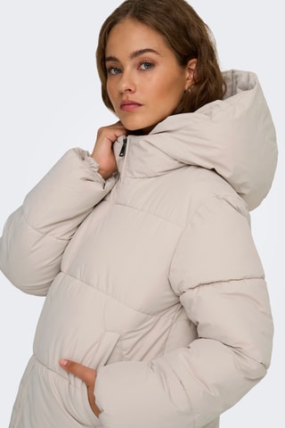 Doudoune à capuche - Beige